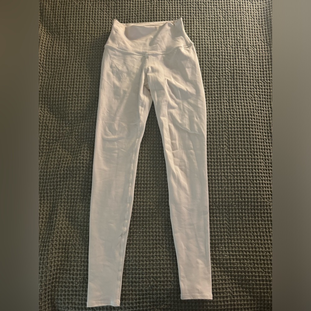 Alo yoga White leggings XXS